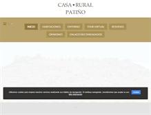 Tablet Screenshot of casapatino.com